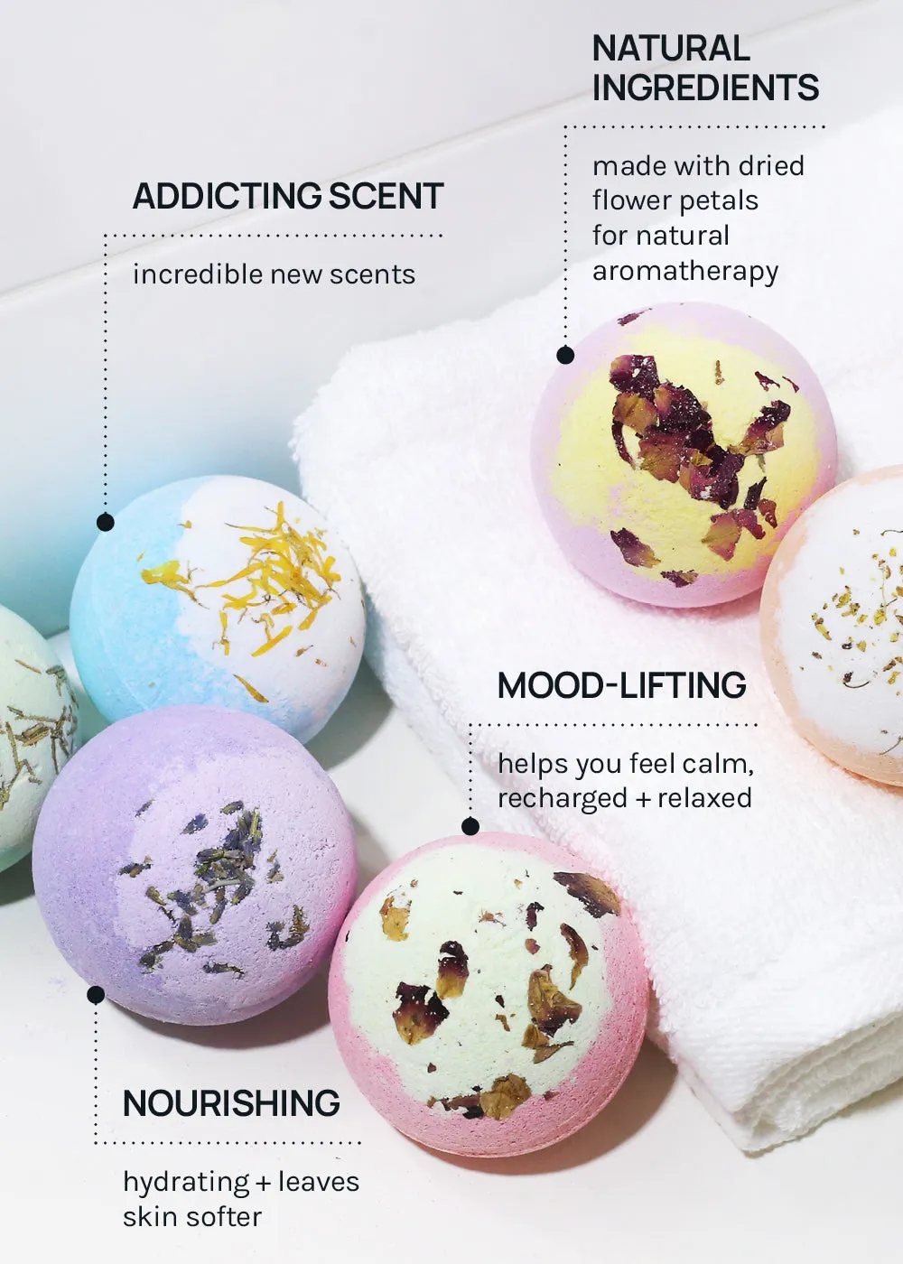 AOA Bath Bomb- Peach Princess