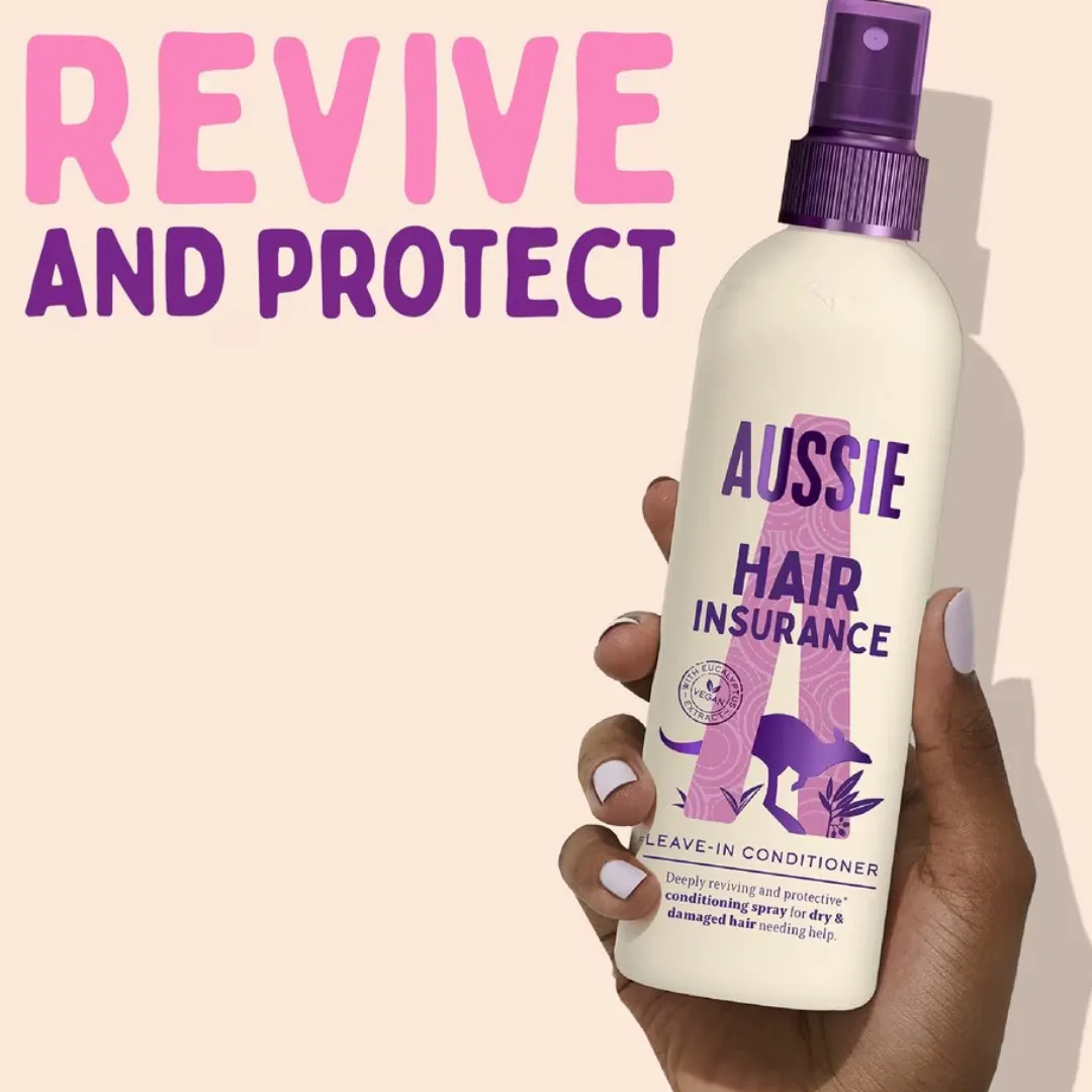 Aussie Miracle Hair Insurance Leave In Conditioner 250ml (T)