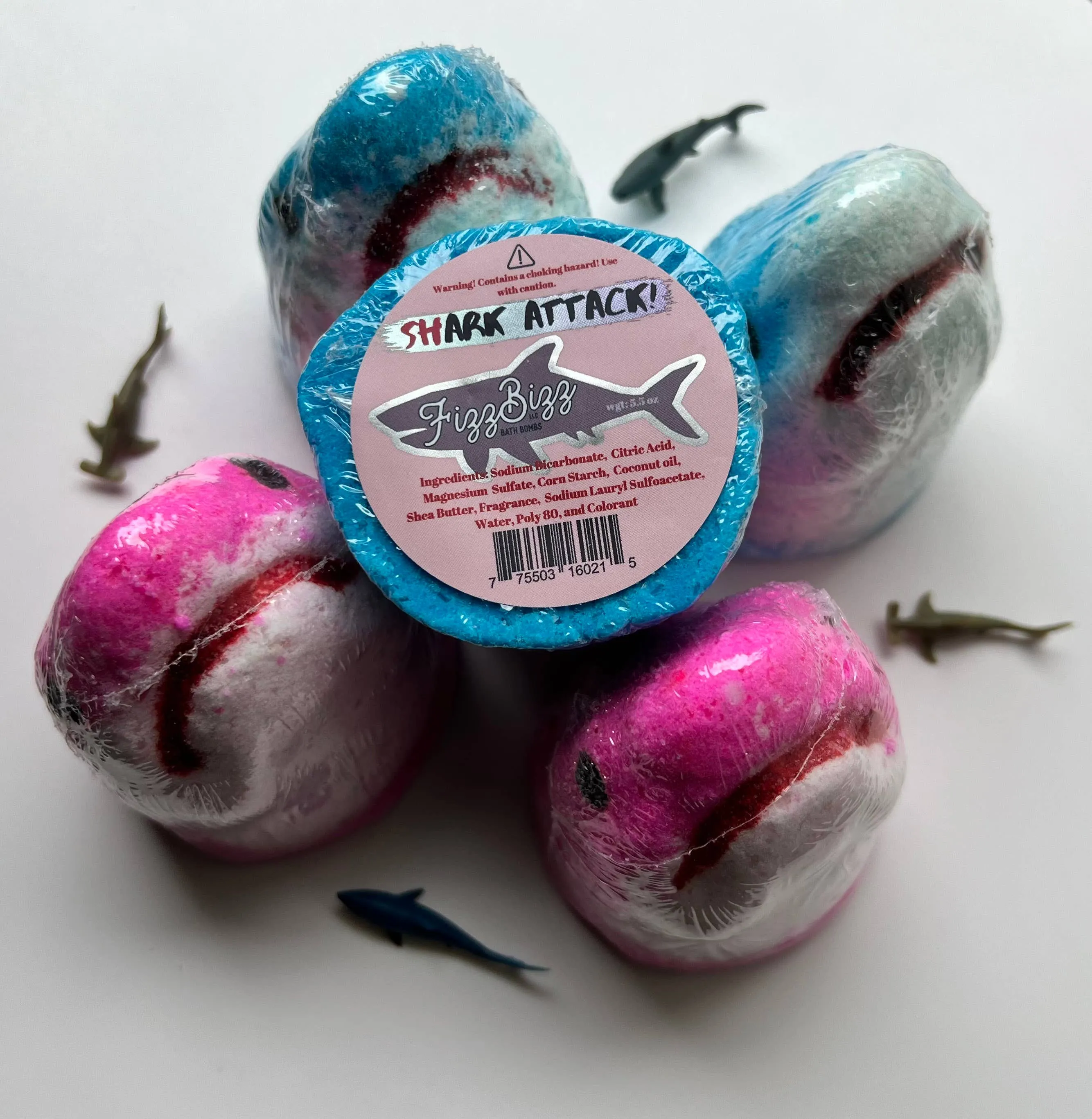 Bath Bomb: Shark Atack