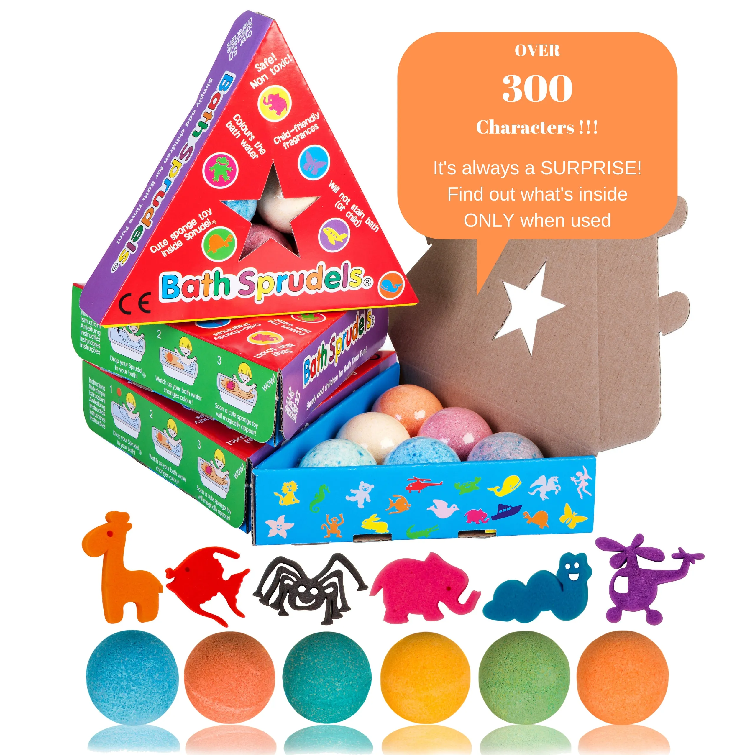 Bath Sprudels Kids Bath Bombs