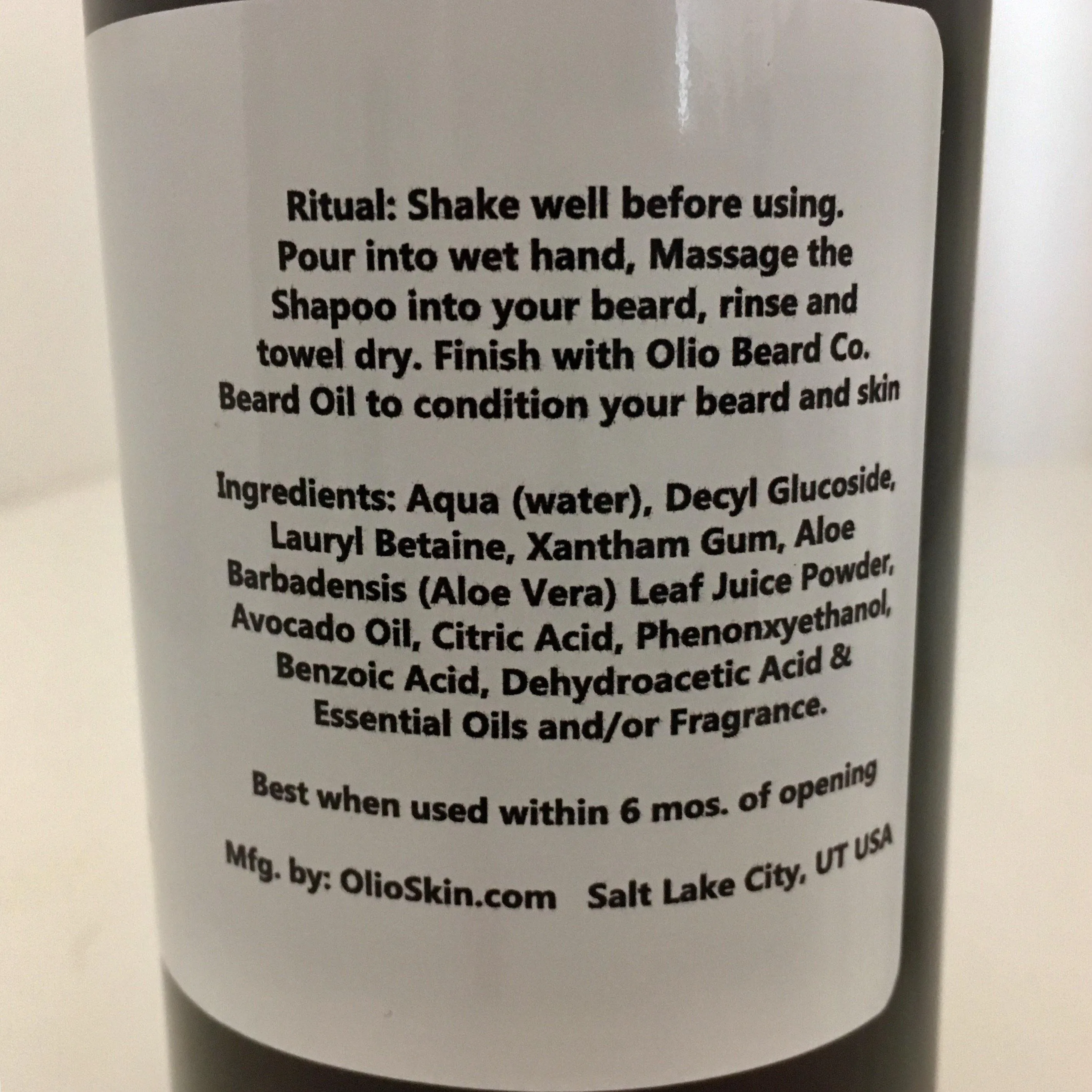 Beard & Hair Shampoo