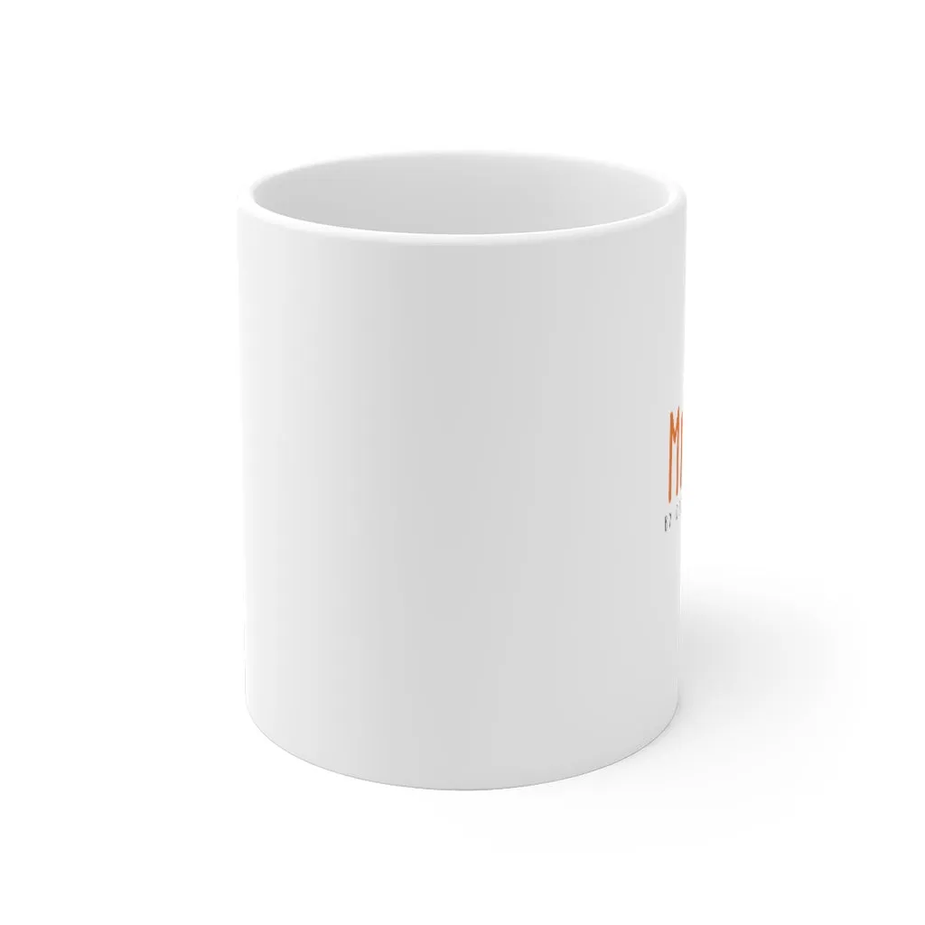 Classic White Ceramic Mug for Dog Lovers, 11 oz. & 15 oz.