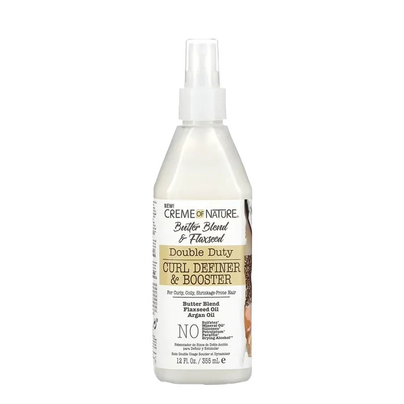 Creme of Nature Double Duty Curl Definer & Booster 12 oz