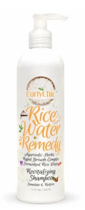 Curly Chic Rice Water Remedy Revitalizing Shampoo 12 Oz
