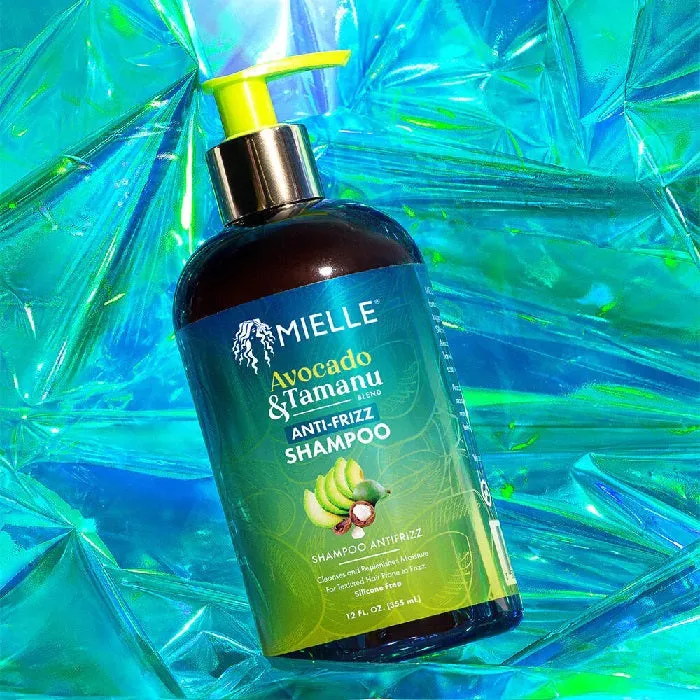 Mielle Organics: Avocado & Tamanu Anti-Frizz Shampoo 12oz