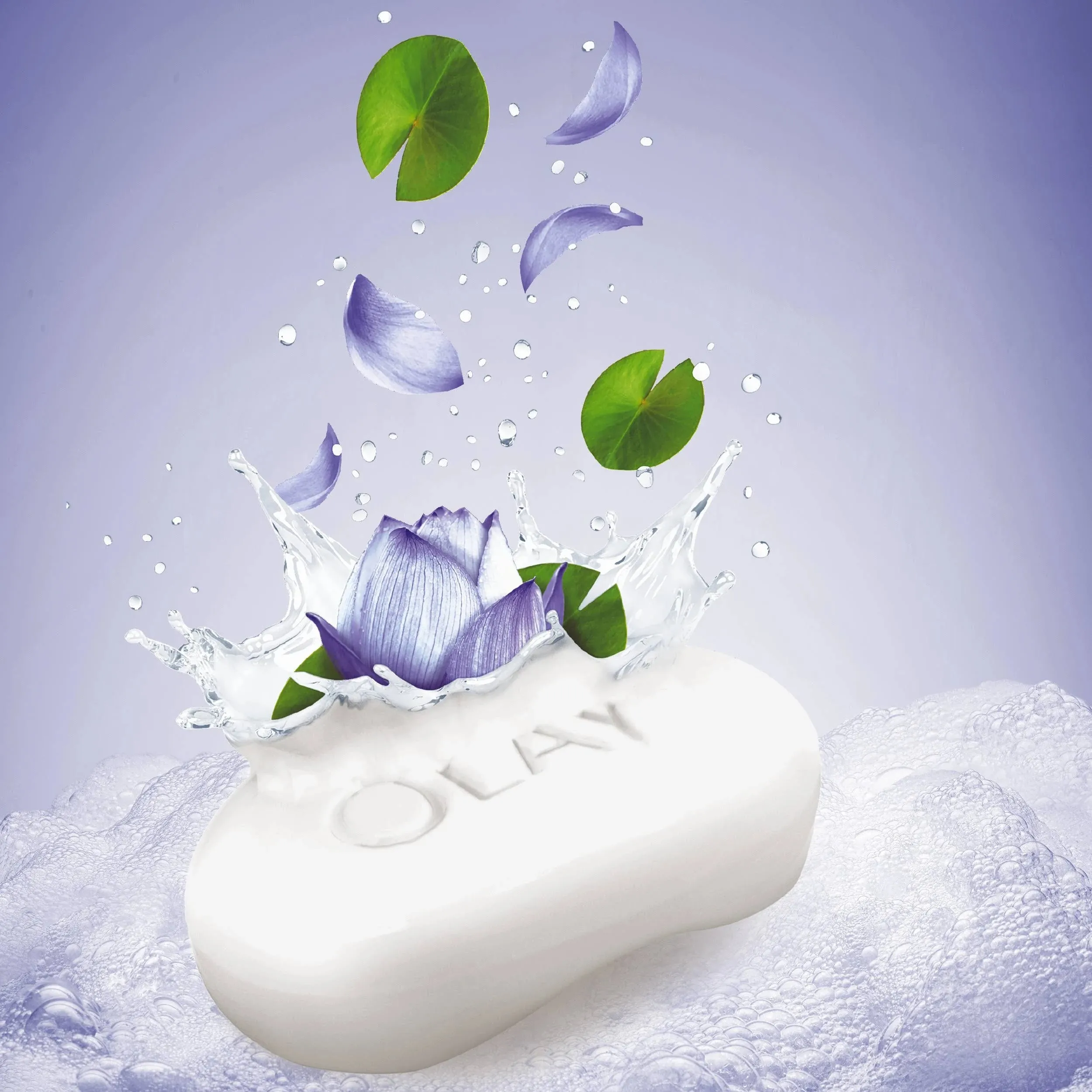 Olay ultra fresh cleansing bar soap pack, water lily, 16 Bars