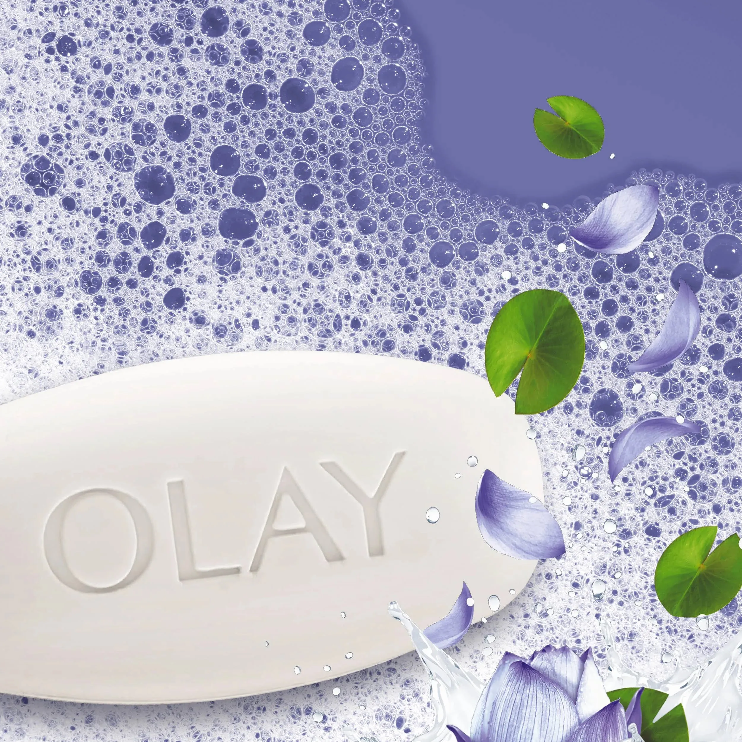 Olay ultra fresh cleansing bar soap pack, water lily, 16 Bars