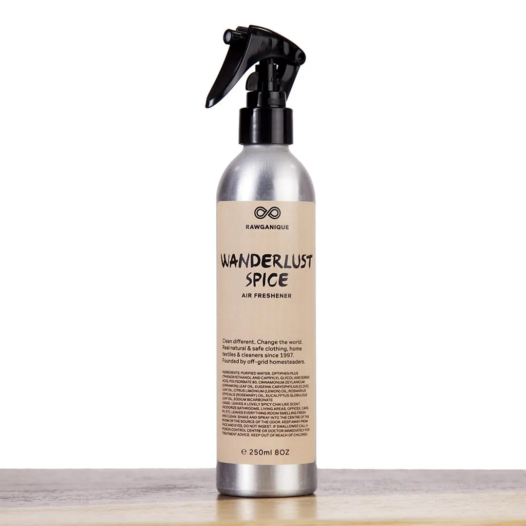 Organic Air Freshener 250ml Aluminum Bottle