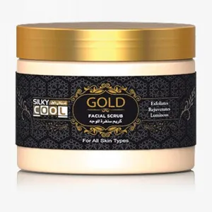 SILKY COOL GOLD FACIAL SCRUB 350ML